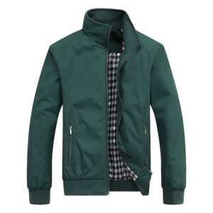 men jacket green